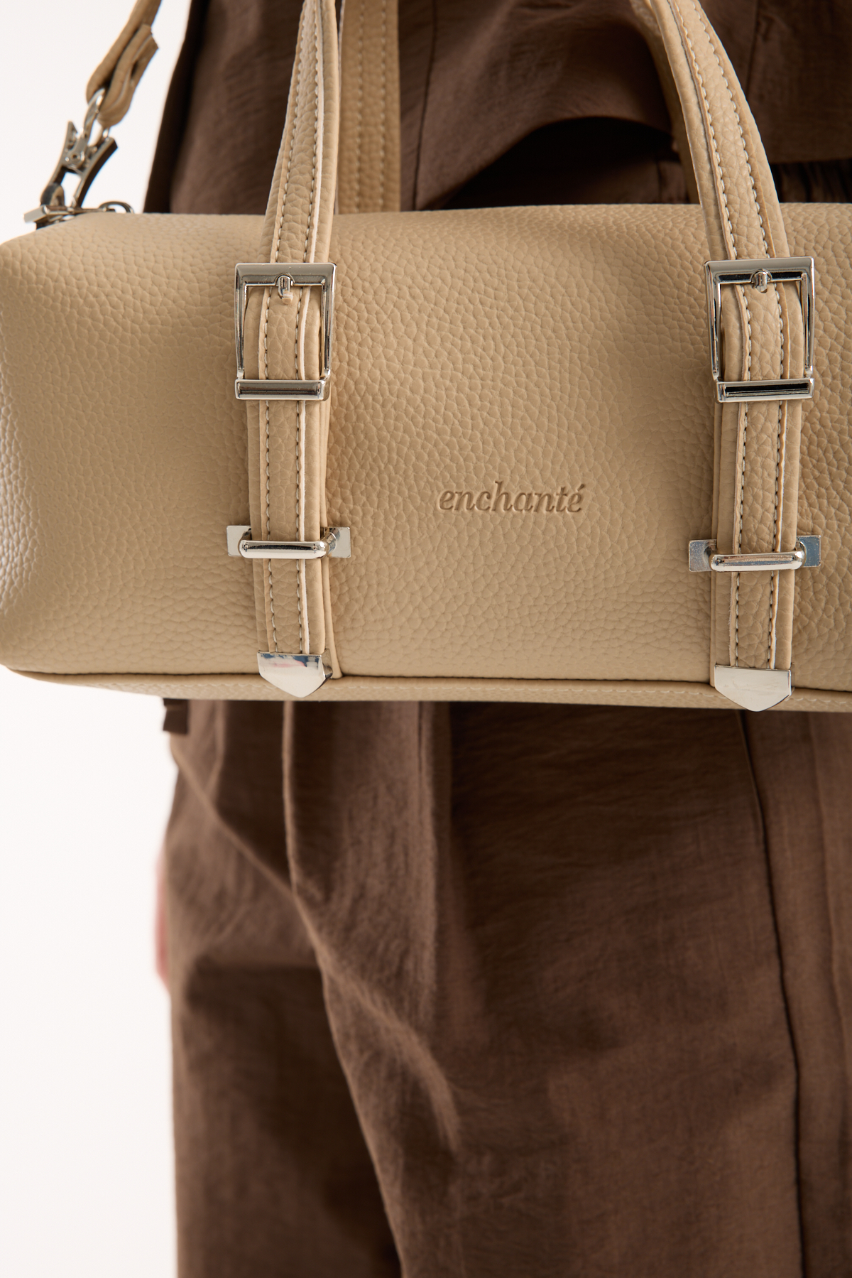 Krem Kadın Çanta Karavan